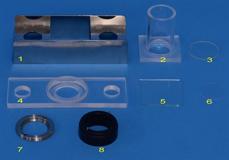 Complete set of counting chamber.